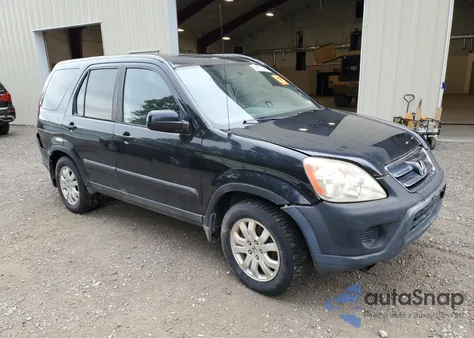 2005 Honda Cr-V Ex из США, поврежденный, VIN SHSRD78865U320875